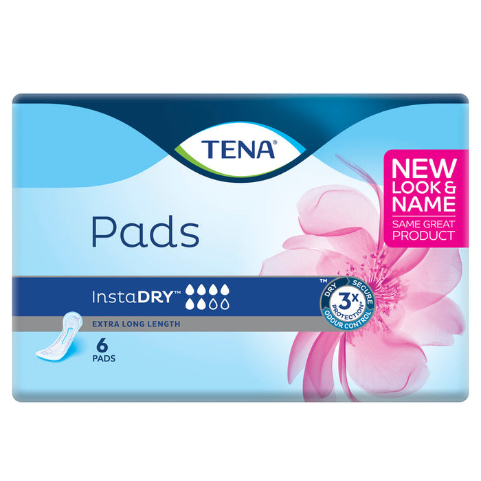 Tena Pad Extra Plus Instadry 6s