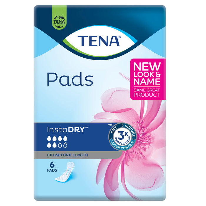 Tena Pad Extra Plus Instadry 6s