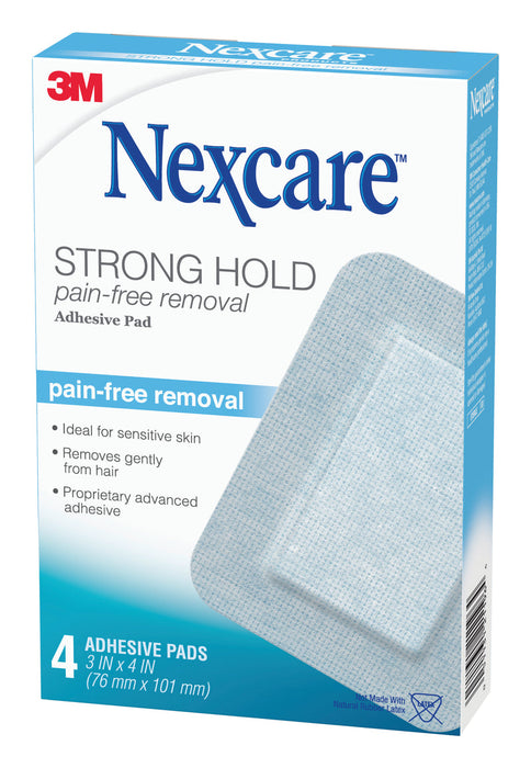 Nexcare - Strong Hold Pain-Free Removal Adhesive Pads 4