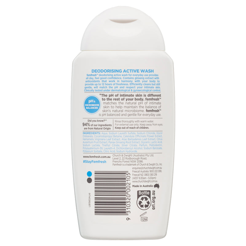 Femfresh Deodorising Wash 250ml