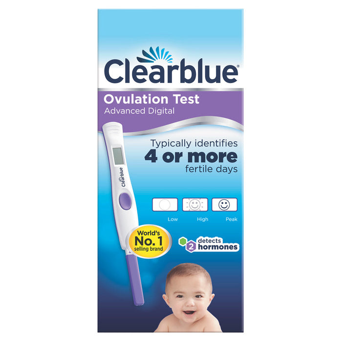 Clearblue Digital Ovulation Tests 10 - 4 Most Fertile Days 10pk