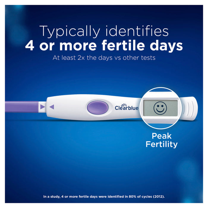 Clearblue Digital Ovulation Tests 10 - 4 Most Fertile Days 10pk