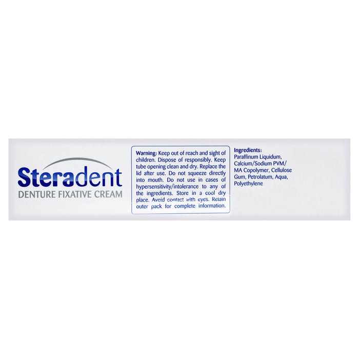 Steradent Denture Fixative Cream Sensitive 40g