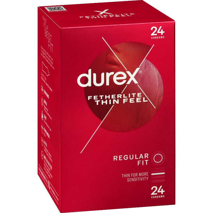 Durex Condom Fetherlite Thin Feel 24pk