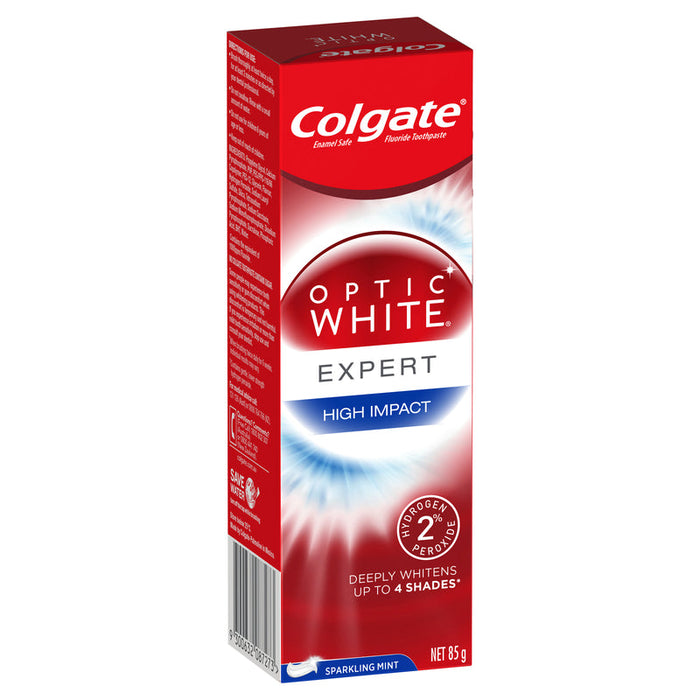 Colgate Optic White Expert High Impact 85g Sparkling Mint