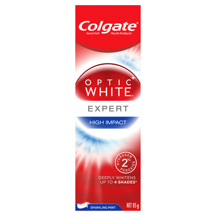 Colgate Optic White Expert High Impact 85g Sparkling Mint