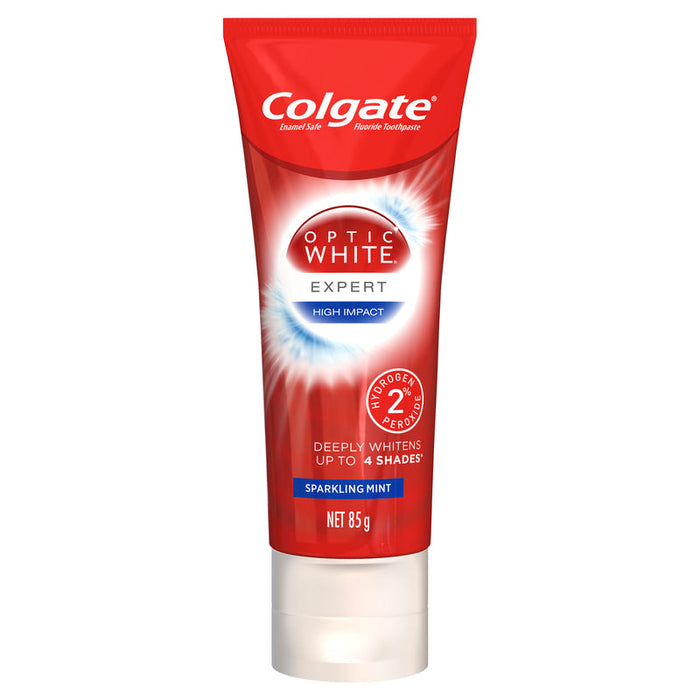 Colgate Optic White Expert High Impact 85g Sparkling Mint