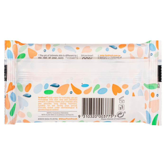 Femfresh Refreshing Soothing Wipes 10