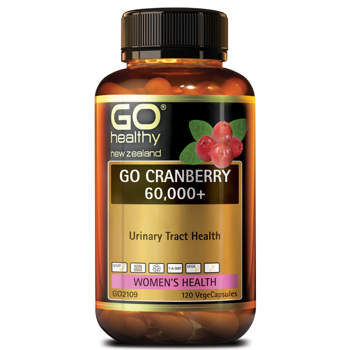 GO Healthy GO Cranberry 60,000+ Capsules 120