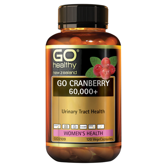 GO Healthy GO Cranberry 60,000+ Capsules 120