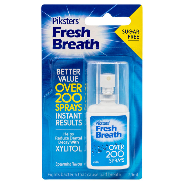 Piksters Fresh Breath Mouth Spray 20ml Spearmint