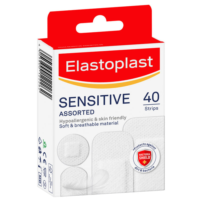 Elastoplast Sensitive Plasters 40 - Assorted