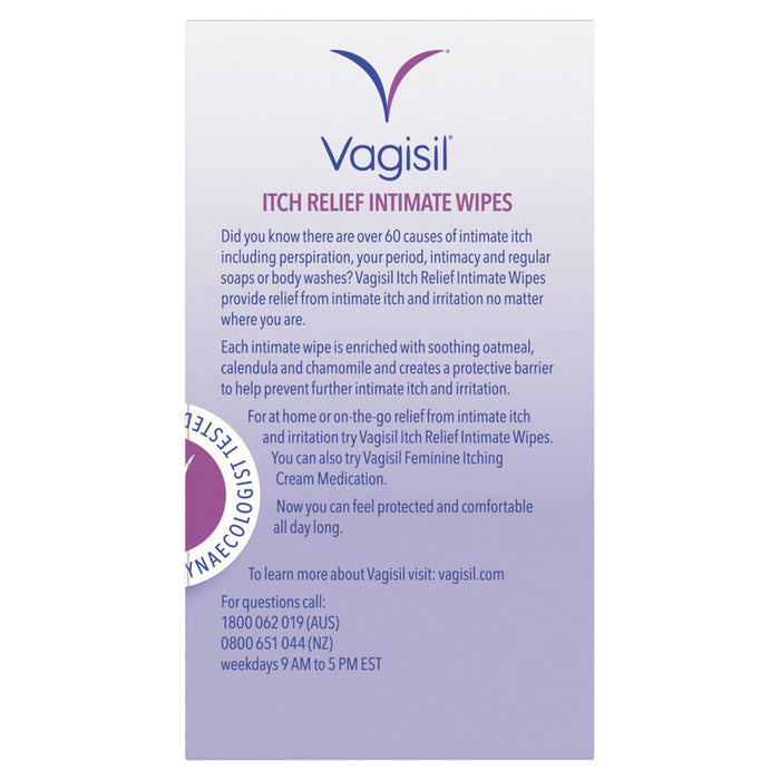 Vagisil Itch Relief Intimate Wipes 12