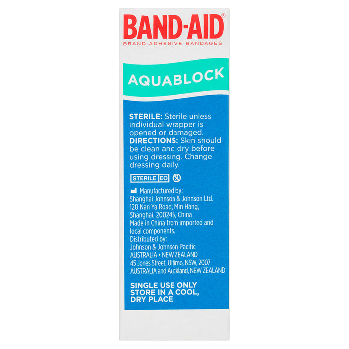 Band-Aid Aquablock Strips 40 - Waterproof