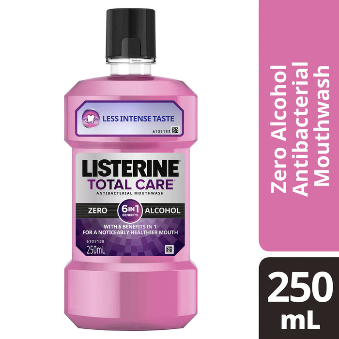 Listerine Total Care Zero Alcohol Antibacterial Mouthwash 250ml