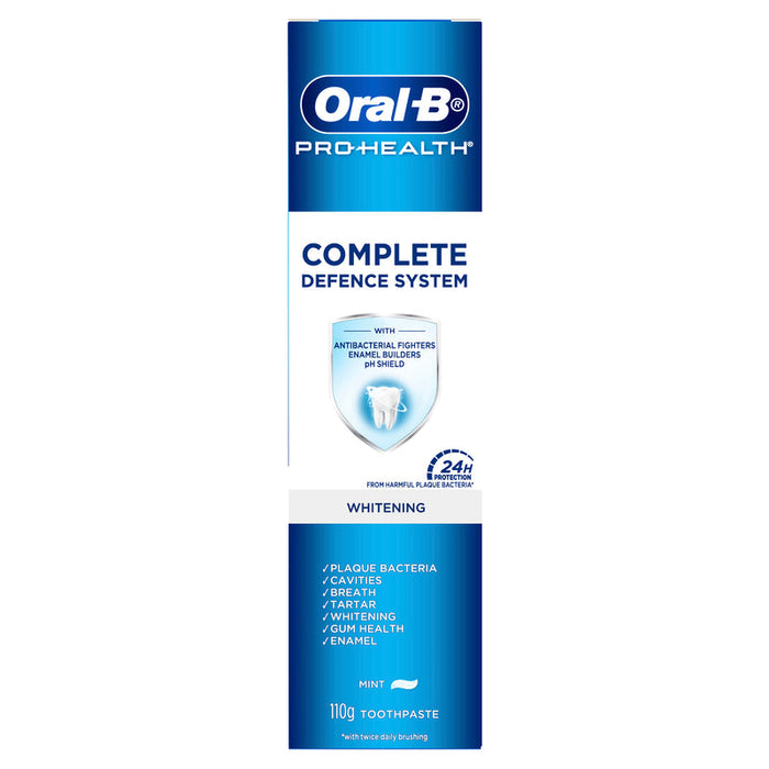 Oral B Pro Health Advanced Toothpaste 110g Whitening