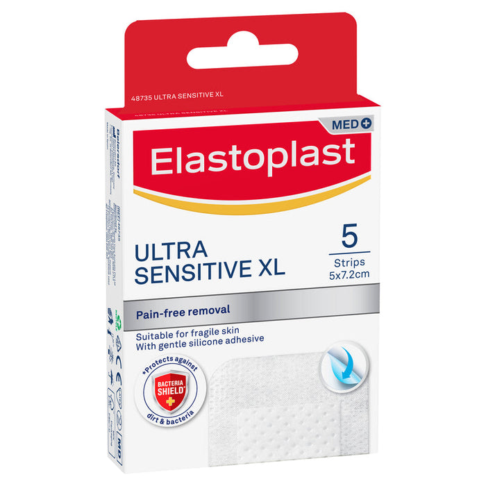 Elastoplast Ultra Sensitive XL Strips 5