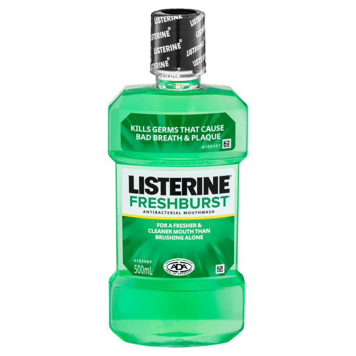 Listerine Fresh Burst Antiseptic Mouthwash 500ml