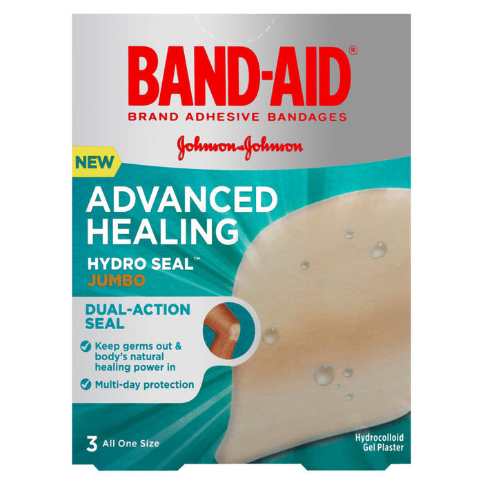 Band-Aid Advanced Healing Hydro Seal Jumbo 3 - All One Size