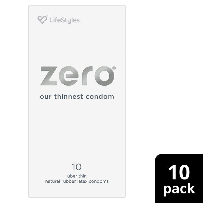 LifeStyles Condoms ZERO Uber Thin 10pk