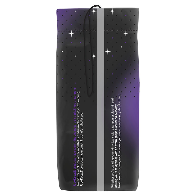 U by Kotex Ultrathins Overnight Long Pads With Wings 8