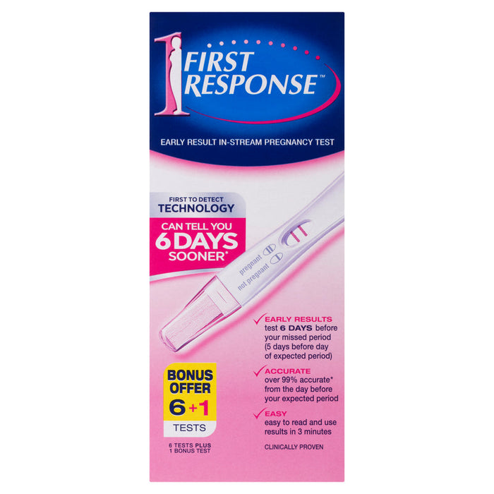 First Response In Stream Pregnancy Test 7