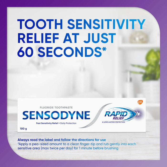 Sensodyne Rapid Relief Toothpaste 100g