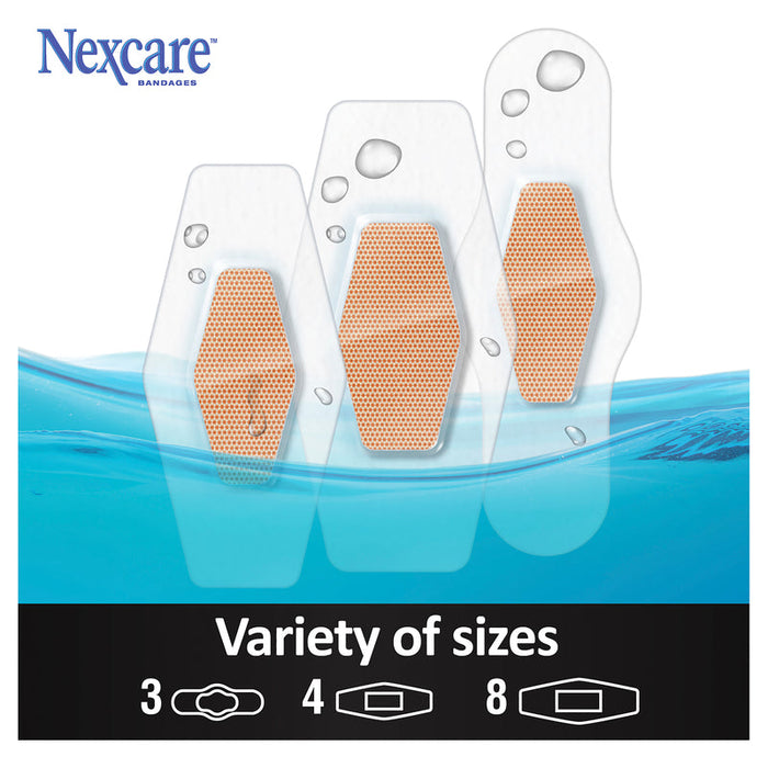 Nexcare - Max Hold Waterproof Bandages Assorted 15