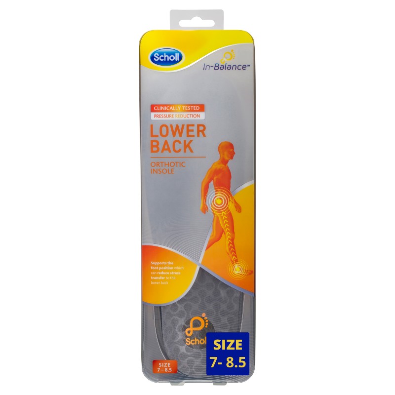 Scholl In Balance Insole Lower Back Medium