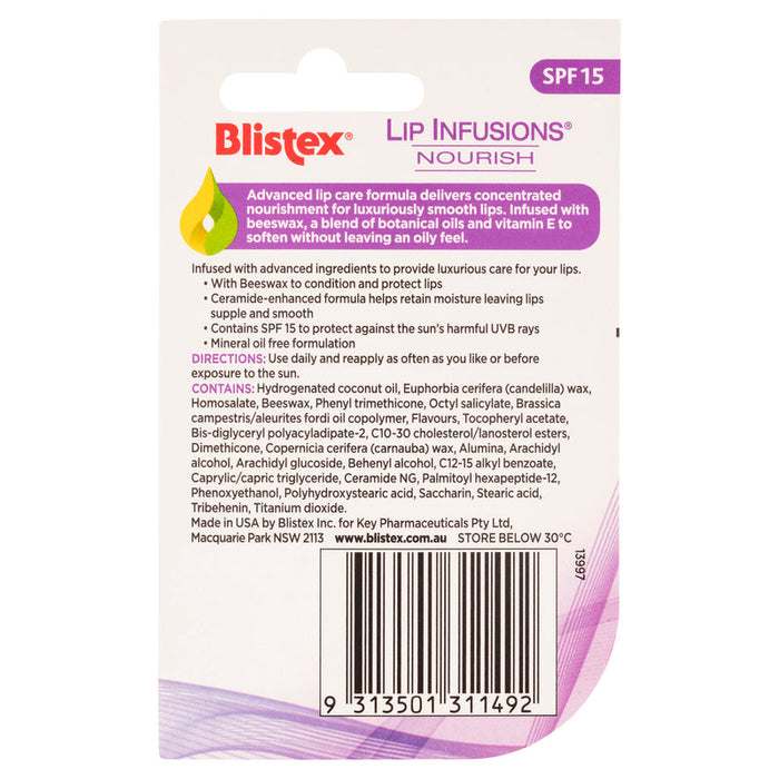 BLISTEX Lip Infusions Nourish SPF15