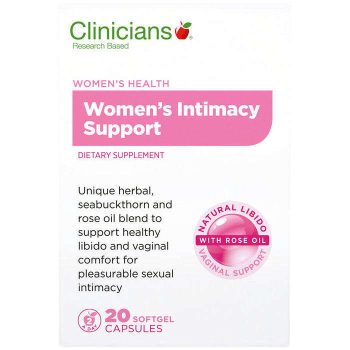 Clinicians Womans Intimacy Support Capsules 20