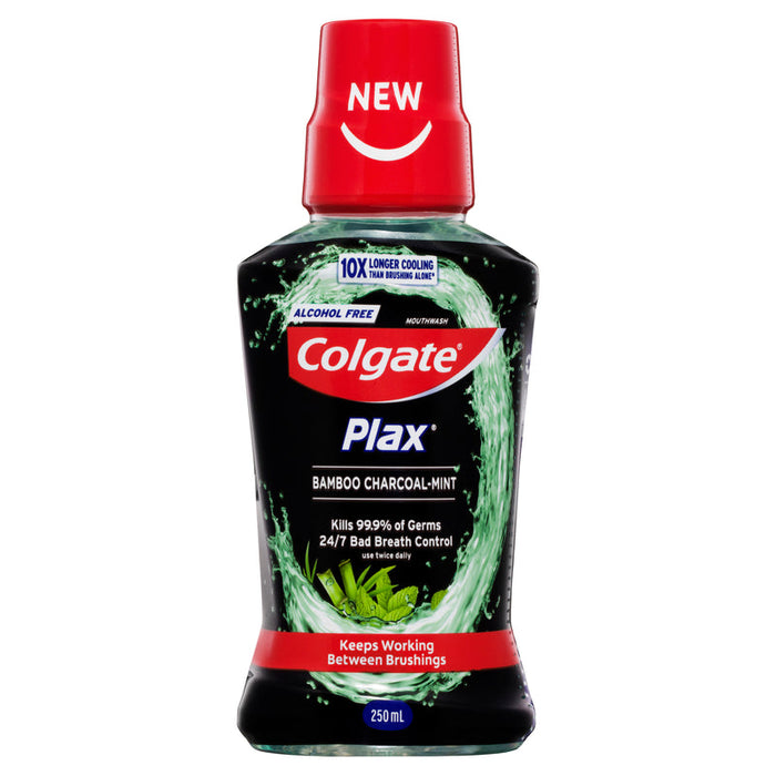 Colgate Plax Mouthwash 250ml Bamboo Charcoal Mint