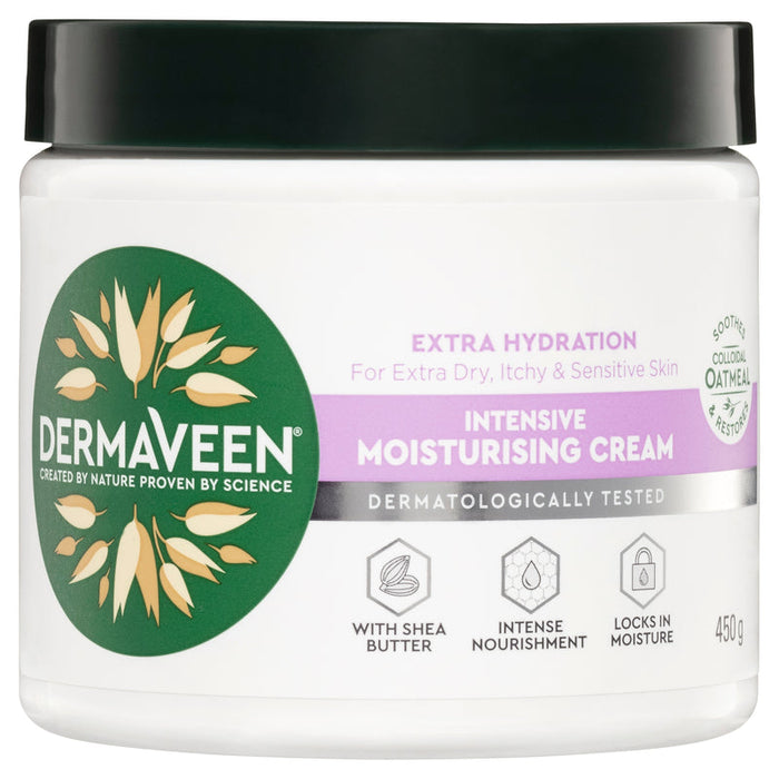 Dermaveen Extra Hydration Intensive Moisturising Cream 450g