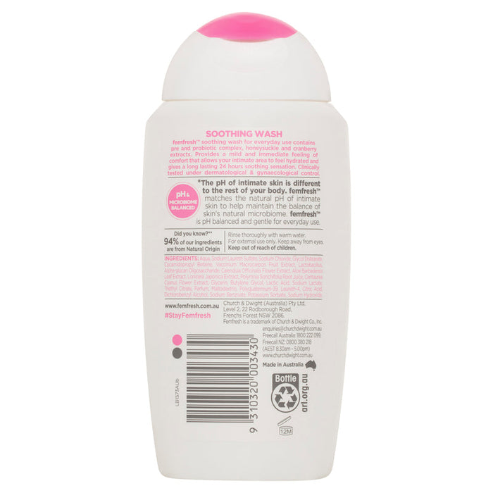 Femfresh Soothing Wash 250ml