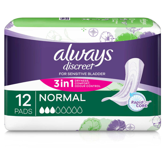 Always Discreet PAD Normal 12