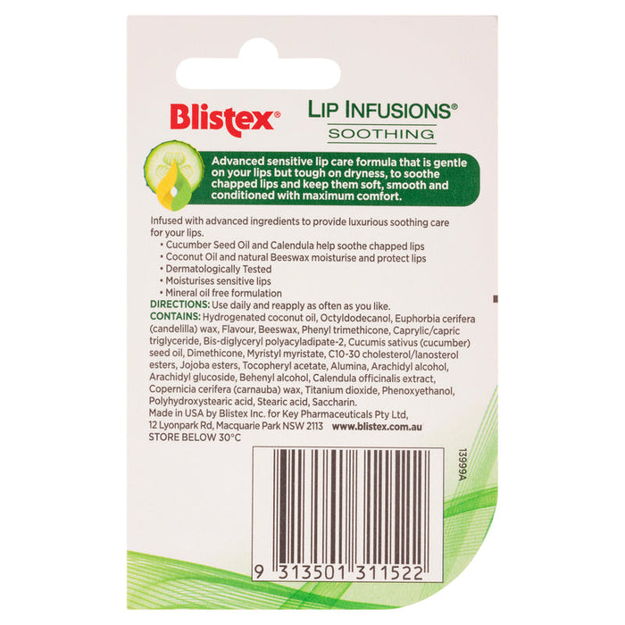 Blistex Lip Infusions Soothing 3.7g