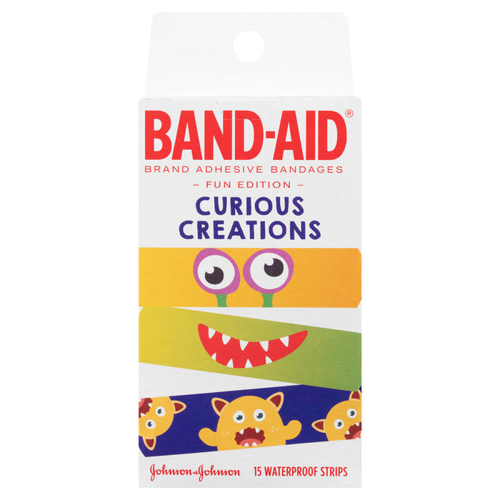 BandAid Waterproof Strips 15 - Curious Creations