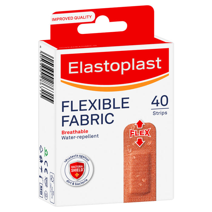 Elastoplast Flexible Fabric Plasters 40 - One Size