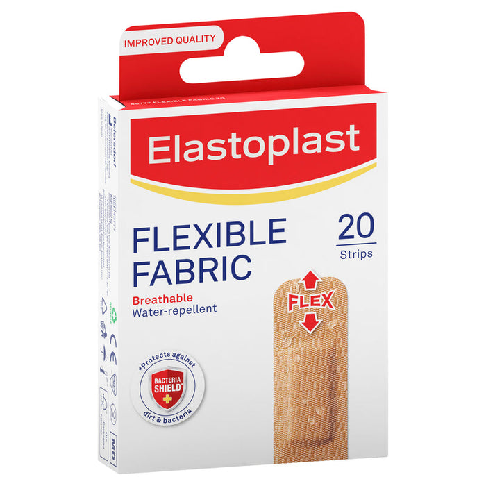 Elastoplast Flexible Fabric Plasters 20 - One Size