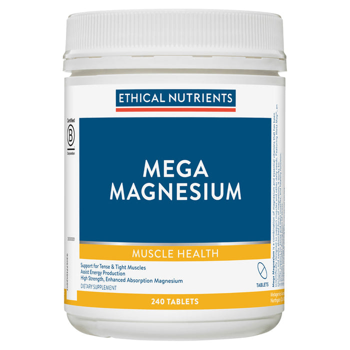 Ethical Nutrients Mega Magnesium Tablets 240