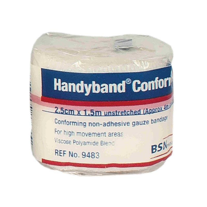 Handyband Conforming Gauze Bandage 2.5cm x 1.5m