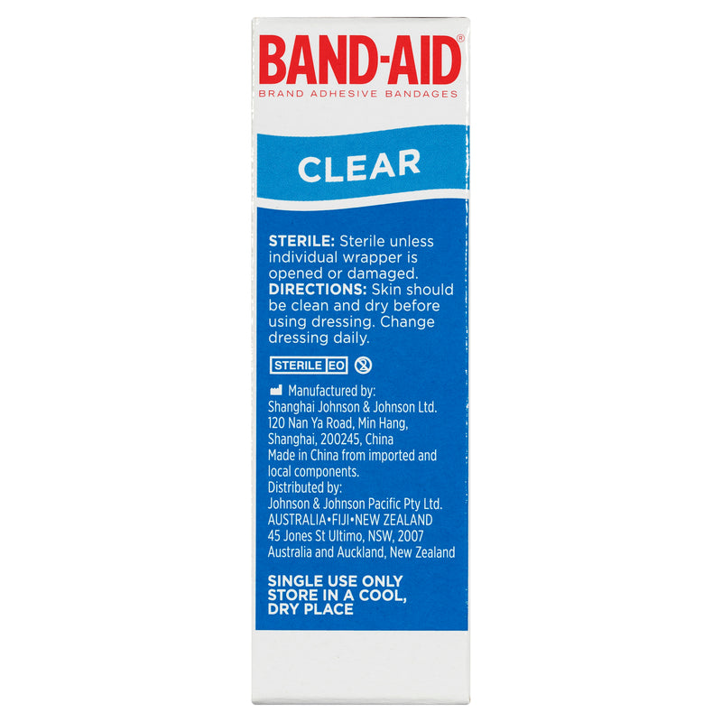 Band-Aid Clear Strips 40s