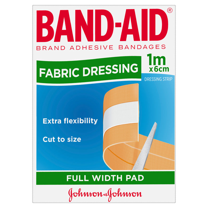 Band-Aid Fabric Dressing Strip 6cm x 1m