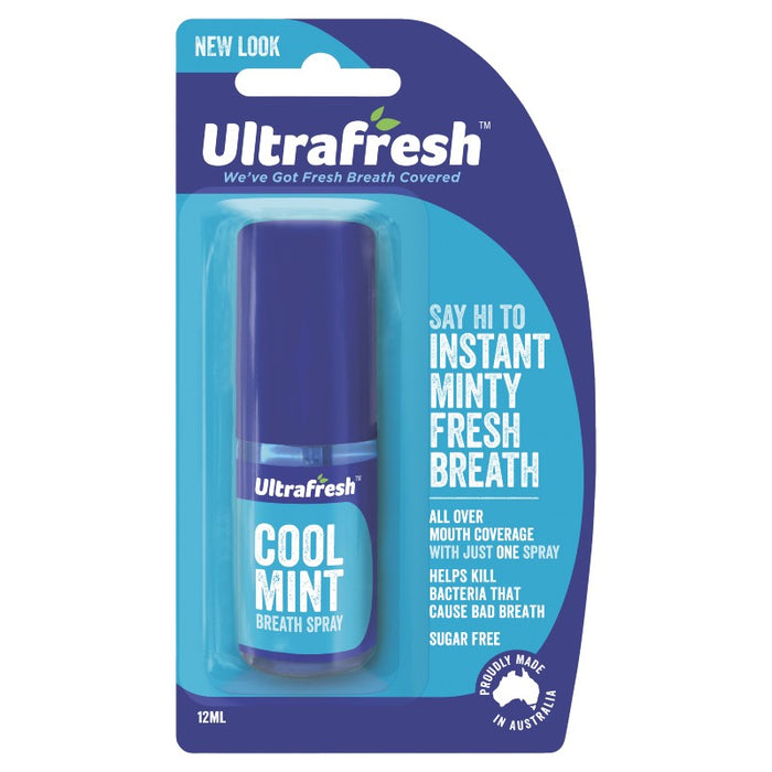 Ultrafresh Breath Spray 12ml Cool Mint