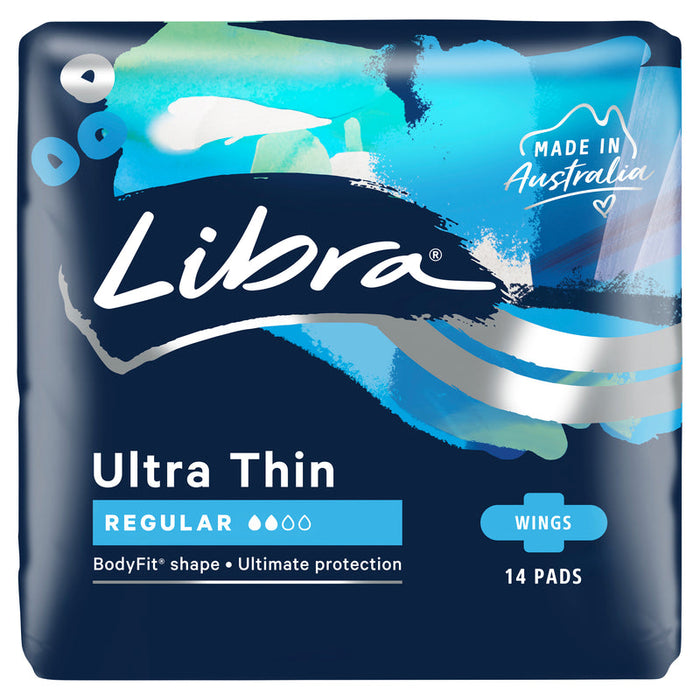 Libra Pads Ultra Thin REGULAR 14 With Wings