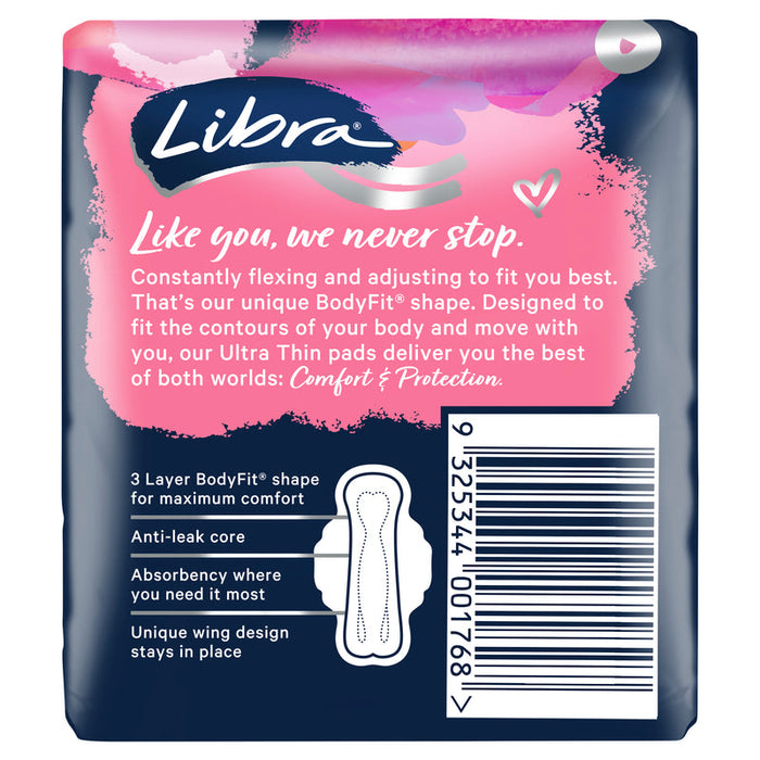 Libra Pads Ultra Thin SUPER 12 With Wings