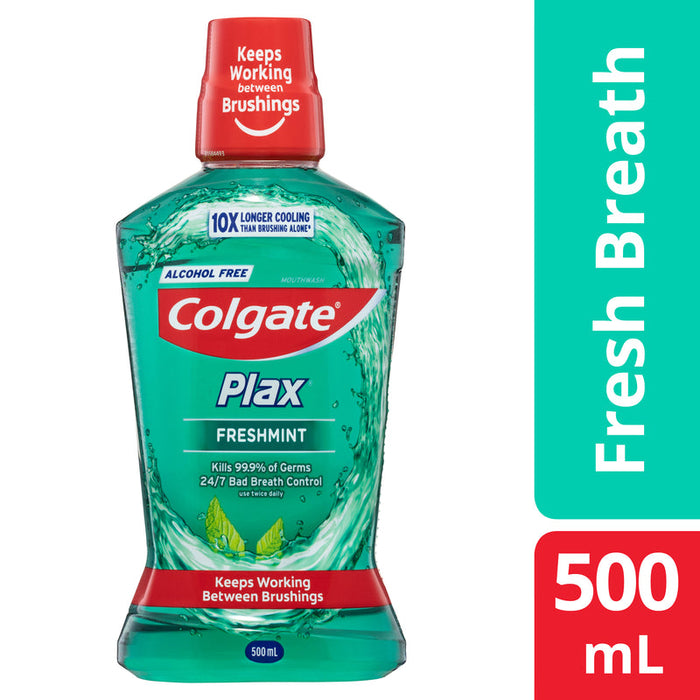 Colgate Plax Mouthwash 500ml Freshmint