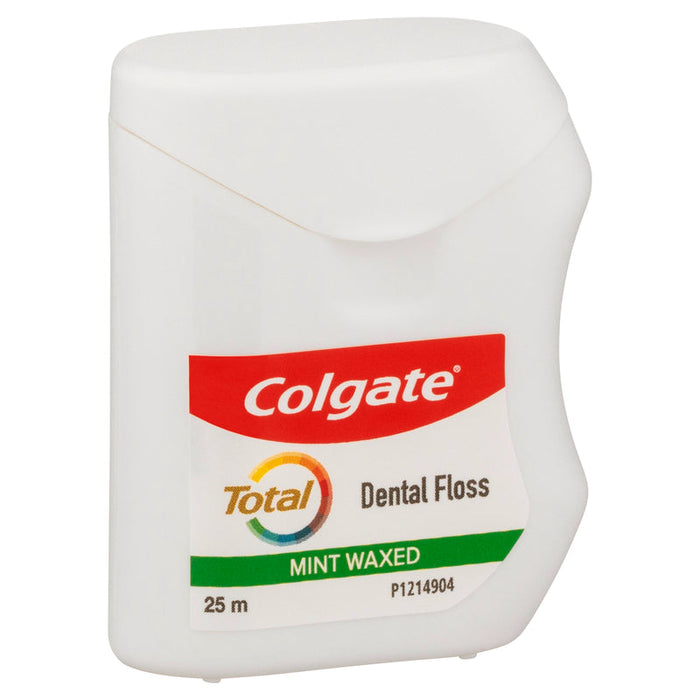 Colgate Total Mint Waxed Dental Floss 25m