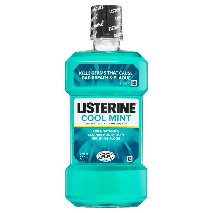 Listerine Cool Mint Antiseptic Mouthwash 500ml