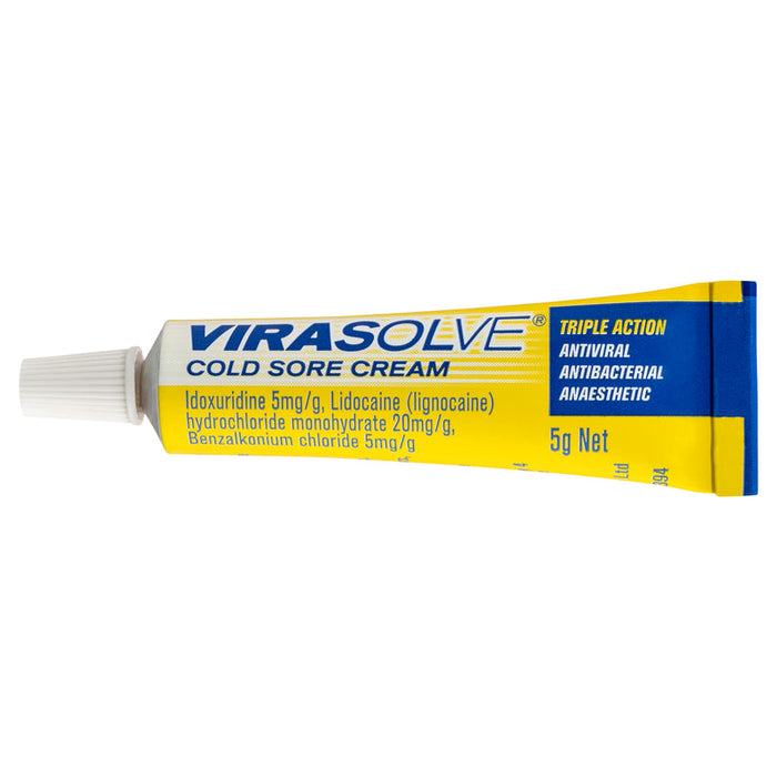 Virasolve Cold Sore Cream 5g